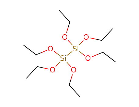 Molecular Structure of 5851-08-1 (Hexaethoxydisilane)