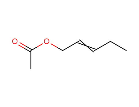 Molecular Structure of 10500-10-4 (2-Penten-1-ol, acetate)