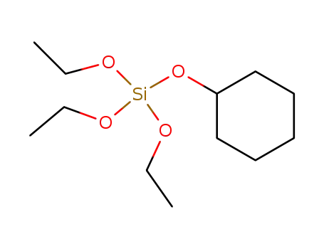 Molecular Structure of 18027-46-8 (cyclohexyloxy(triethoxy)silane)