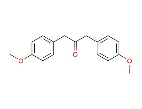 Molecular Structure of 29903-09-1 (2-Propanone, 1,3-bis(4-methoxyphenyl)-)