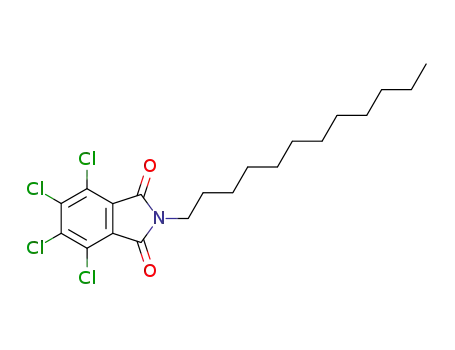 Molecular Structure of 1571-20-6 (3,4,5,6-tetrachloro-N-dodecylphthalimide)