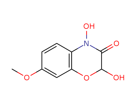 15893-52-4,2,4-Dihydroxy-7-methoxy-2H,1,4-benzoxazin-3(4H)one,1,4-Benzoxazin-3-one, 2,4-dihydroxy-7-methoxy-;2,3-Dihydro-2,4-dihydroxy-7-methoxy-4H-1,4-benzoxazin-3-one;2,4-Dihydroxy-3-keto-7-methoxy-1,4-benzoxazine;2,4-Dihydroxy-7-methoxy-1,4-(2H)-benzoxazin-3-one;2,4-Dihydroxy-7-methoxy-2H-1,4-benzoxazin-3-one;2,4-Dihydroxy-7-methoxy-2H-1,4-benzoxazin-3[4H]-one;2,4-Dihydroxy-7-methoxy-4H-1,4-benzoxazin-3(2H)-one;DIMBOA;