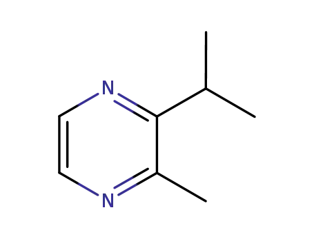 Molecular Structure of 15986-81-9 (2-Methyl-3-isopropylpyrazine)