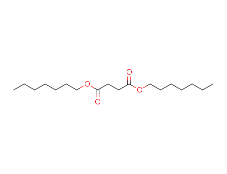 15872-89-6,diheptyl succinate,Butanedioicacid, diheptyl ester (9CI); Succinic acid, diheptyl ester (7CI,8CI); Diheptylsuccinate