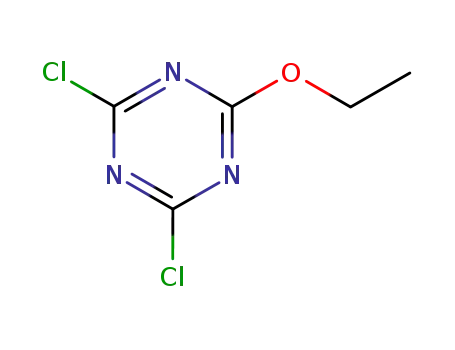 Molecular Structure of 18343-30-1 (2,4-dichloro-6-ethoxy-1,3,5-triazine)