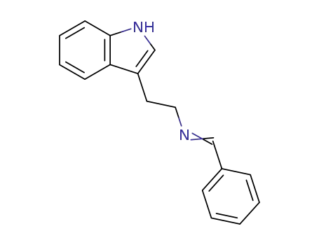 Molecular Structure of 16979-93-4 (N-benzylidene-2-(1H-indol-3-yl)ethylamine)