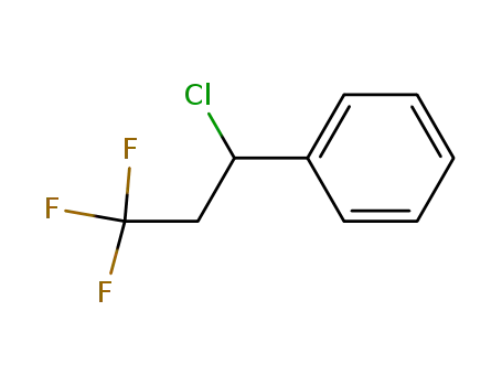 Molecular Structure of 126488-91-3 (3-Chloro-1,1,1-trifluoro-3-phenylpropane)