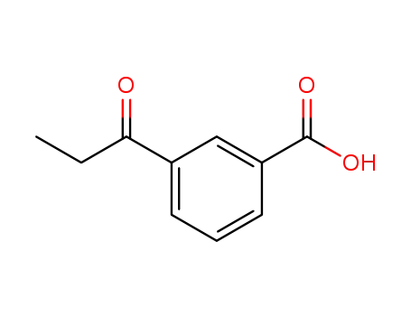 Molecular Structure of 74380-71-5 (3-PROPIONYLBENZOIC ACID)