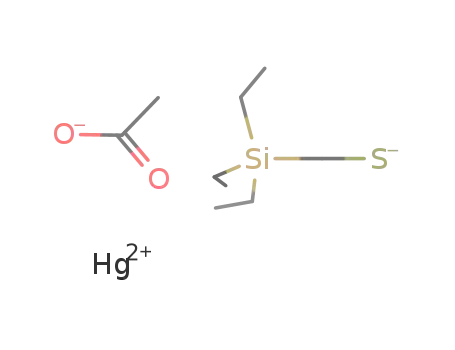 Molecular Structure of 84839-07-6 ([(acetoxymercuriothio)methyl]triethylsilane)