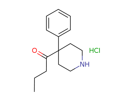 1-Butanone,1-(4-phenyl-4-piperidinyl)-, hydrochloride (1:1)