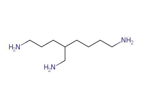 Molecular Structure of 1572-55-0 (4-(aminomethyl)octane-1,8-diamine)