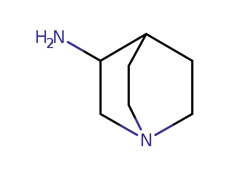 Molecular Structure of 6238-14-8 (3-Aminoquinuclidine)