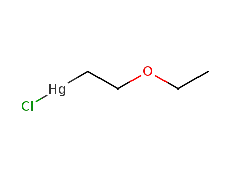 Molecular Structure of 124-01-6 (2-ethoxyethylmercury chloride)