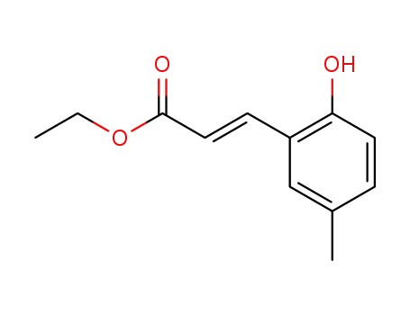 2-Propenoic acid, 3-(2-hydroxy-5-methylphenyl)-, ethyl ester, (2E)-