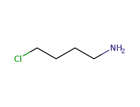 Molecular Structure of 42330-95-0 (4-Chlorobutan-1-amine)