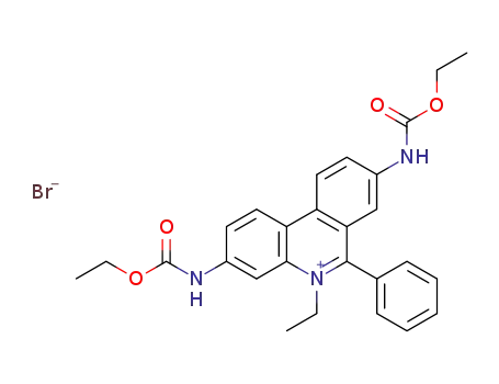 Phenanthridinium,3,8-bis[(ethoxycarbonyl)- amino]-5-ethyl-6-phenyl-,bromide 