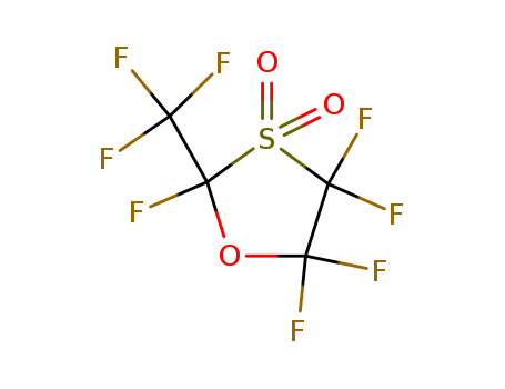 1,3-Oxathiolane,2,4,4,5,5-pentafluoro-2-(trifluoromethyl)-, 3,3-dioxide