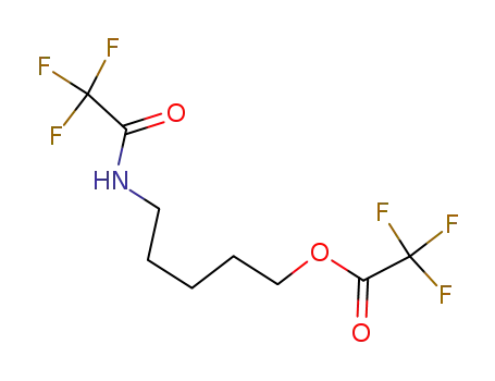 Molecular Structure of 123934-62-3 (5-(trifluoroacetamido)pentyl trifluoroacetate)