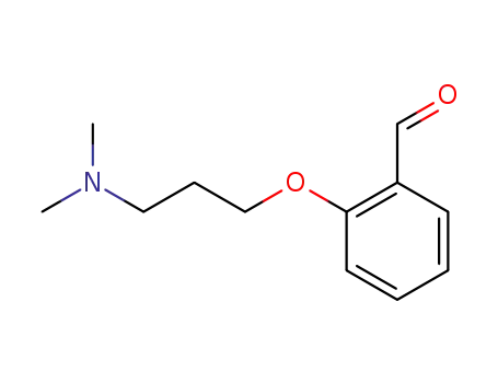 Molecular Structure of 10429-30-8 (Benzaldehyde,2-[3-(dimethylamino)propoxy]-)