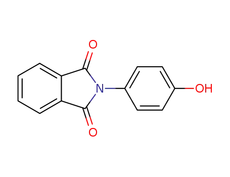 Molecular Structure of 7154-85-0 (N-(4-HYDROXYPHENYL)PHTHALIMIDE)