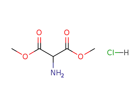 Molecular Structure of 16115-80-3 (DIMETHYL AMINOMALONATE HYDROCHLORIDE)