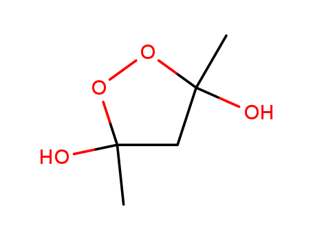 1,2-Dioxolane-3,5-diol, 3,5-dimethyl-