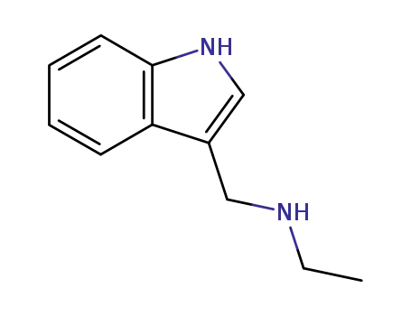 Molecular Structure of 57506-90-8 (N-indol-3-ylmethylethylamine)