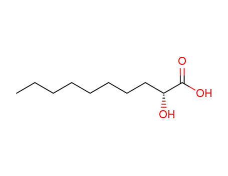 Decanoic acid, 2-hydroxy-, (2R)-