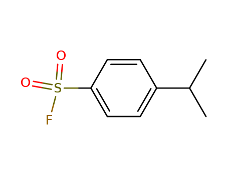 benzenesulfonyl fluoride, 4-(1-methylethyl)-