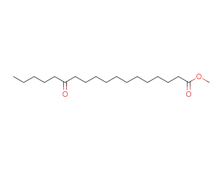 Molecular Structure of 2380-28-1 (Octadecanoic acid, 13-oxo-, methyl ester)