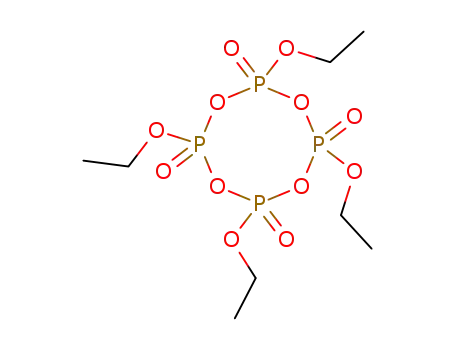 Molecular Structure of 801-24-1 (1,3,5,7,2,4,6,8-Tetroxatetraphosphocane, 2,4,6,8-tetraethoxy-,
2,4,6,8-tetraoxide)
