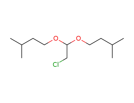 Molecular Structure of 100386-52-5 (chloro-acetaldehyde diisopentylacetal)