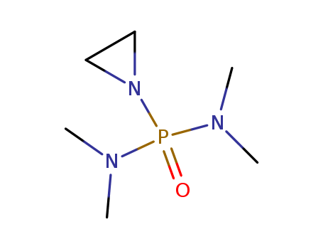 Phosphonic diamide,P-1-aziridinyl-N,N,N',N'-tetramethyl-