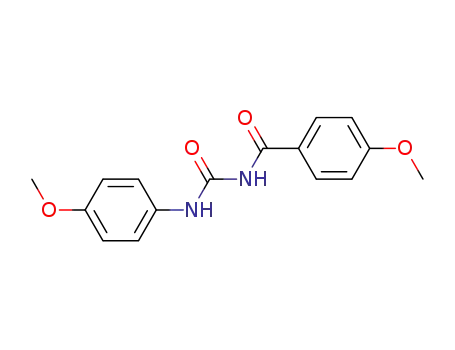 <i>N</i>-(4-methoxy-benzoyl)-<i>N</i>'-(4-methoxy-phenyl)-urea