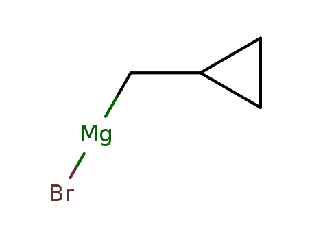 Molecular Structure of 4619-93-6 (Cyclopropylmethyl Magnesium Bromide)