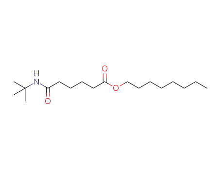 Molecular Structure of 1206519-59-6 (n-octyl 6-(tert-butylamino)-6-oxohexanoate)