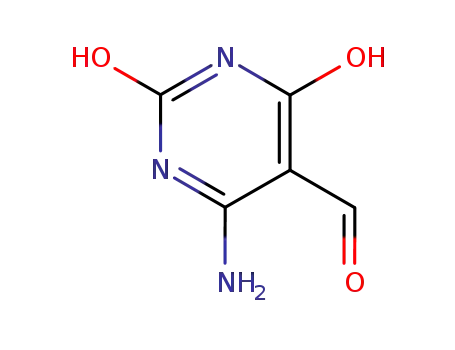 Molecular Structure of 87166-64-1 (5-Pyrimidinecarboxaldehyde, 6-amino-1,2,3,4-tetrahydro-2,4-dioxo- (9CI))