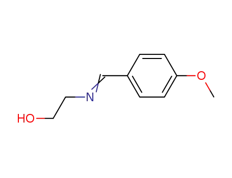 Molecular Structure of 1952-35-8 (2-[(p-methoxybenzylidene)amino]ethanol)