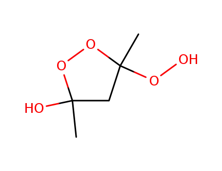 5-hydroperoxy-3,5-dimethyl-1,2-dioxolan-3-ol
