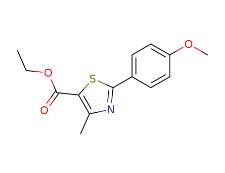 2-(4-Methoxy-phenyl)-4-methyl-thiazole-5-carboxylicacidethylester