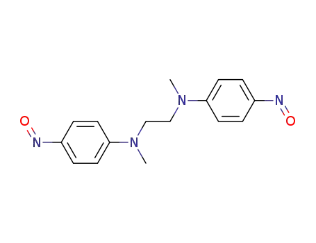 Molecular Structure of 4963-32-0 (<i>N</i>,<i>N</i>'-dimethyl-<i>N</i>,<i>N</i>'-bis-(4-nitroso-phenyl)-ethylenediamine)