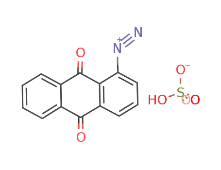 9,10-Dihydro-9,10-dioxoanthracenediazonium hydrogen sulphate