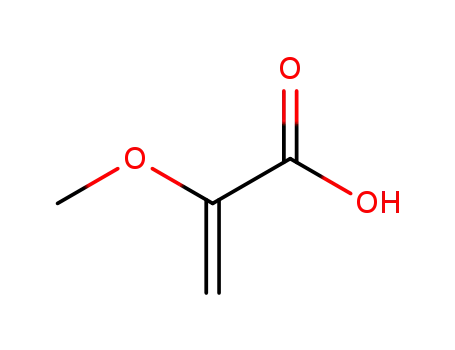 Molecular Structure of 32821-75-3 (2-Propenoic acid, 2-methoxy-)