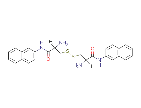 Molecular Structure of 4708-24-1 ((H-CYS-BETANA)2)