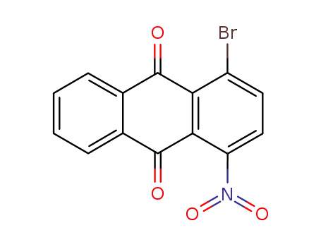 Molecular Structure of 780038-86-0 (1-bromo-4-nitro-anthraquinone)