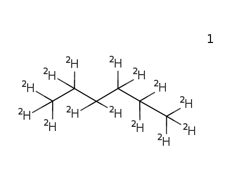Molecular Structure of 21666-38-6 (N-HEXANE-D14)