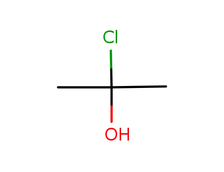 Molecular Structure of 88725-10-4 (2-Propanol, 2-chloro-)