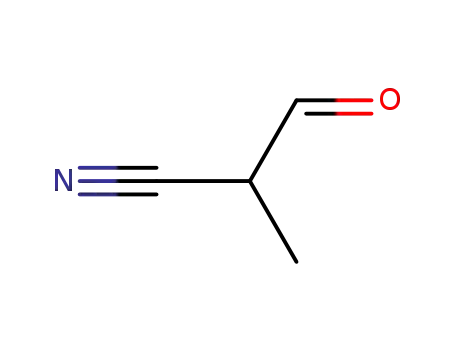 Molecular Structure of 26692-50-2 (2-Formylpropiononitrile)