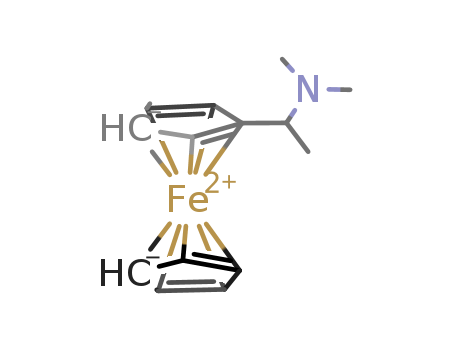 31886-57-4,(S)-(-)-N,N-DIMETHYL-1-FERROCENYLETHYLAMINE,(S)-(N,N-Dimethyl-1-aminoethyl)ferrocene;(S)-N,N-Dimethyl-1-ferrocenylethylamine;S-[1-(Dimethylamino)ethyl]ferrocene;Ferrocenemethylamine, N,N,a-trimethyl-, (S)-(-)- (8CI);Ferrocene,[1-(dimethylamino)ethyl]-, (S)-;(S)-(-)-N,N-Dimethyl-1-ferrocenylethylamine;(S)-1-Ferrocenyl-N,N-dimethylethylamine;1-cyclopenta-2,4-dienyl-[2-[(1S)-1-dimethylaminoethyl]-1-cyclopenta-2,4-dienyl]iron;