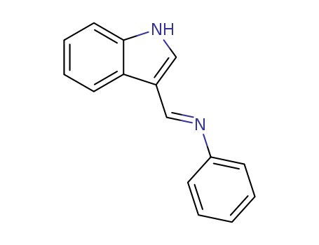 22394-31-6,N-Phenyl-1H-indole-3-methanimine,Indole,3-(N-phenylformimidoyl)- (8CI)